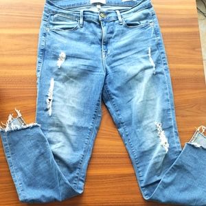 Le High Skinny Crop by Frame size 28